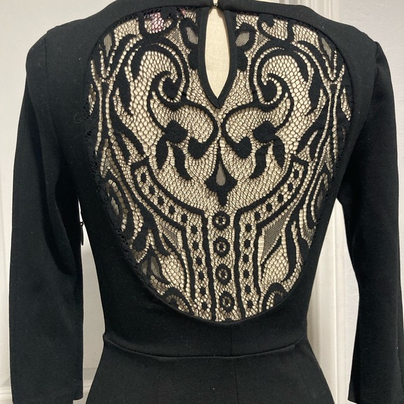 Juicy couture 3/4 sleeve black dress - Picture 3 of 5